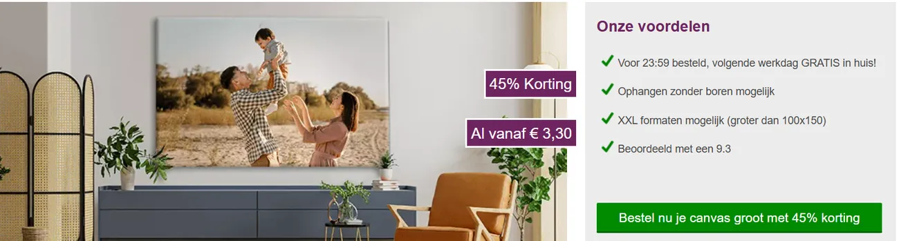 Banner grote formaten