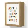 Educatief - Alfabet leren - Jongens - Letters Light Box met kabel (Wandlamp kind) klein -3d