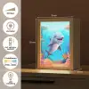 Dolfijn - Zeedieren - Onderwater - Kinderen - Meisjes Light Box met kabel klein -USP_NL