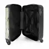 Summer memories - Vlinders en motten op saliegroene achtergrond NBS - Handbagage koffer - Kinderen Unisex middel -binnenkant