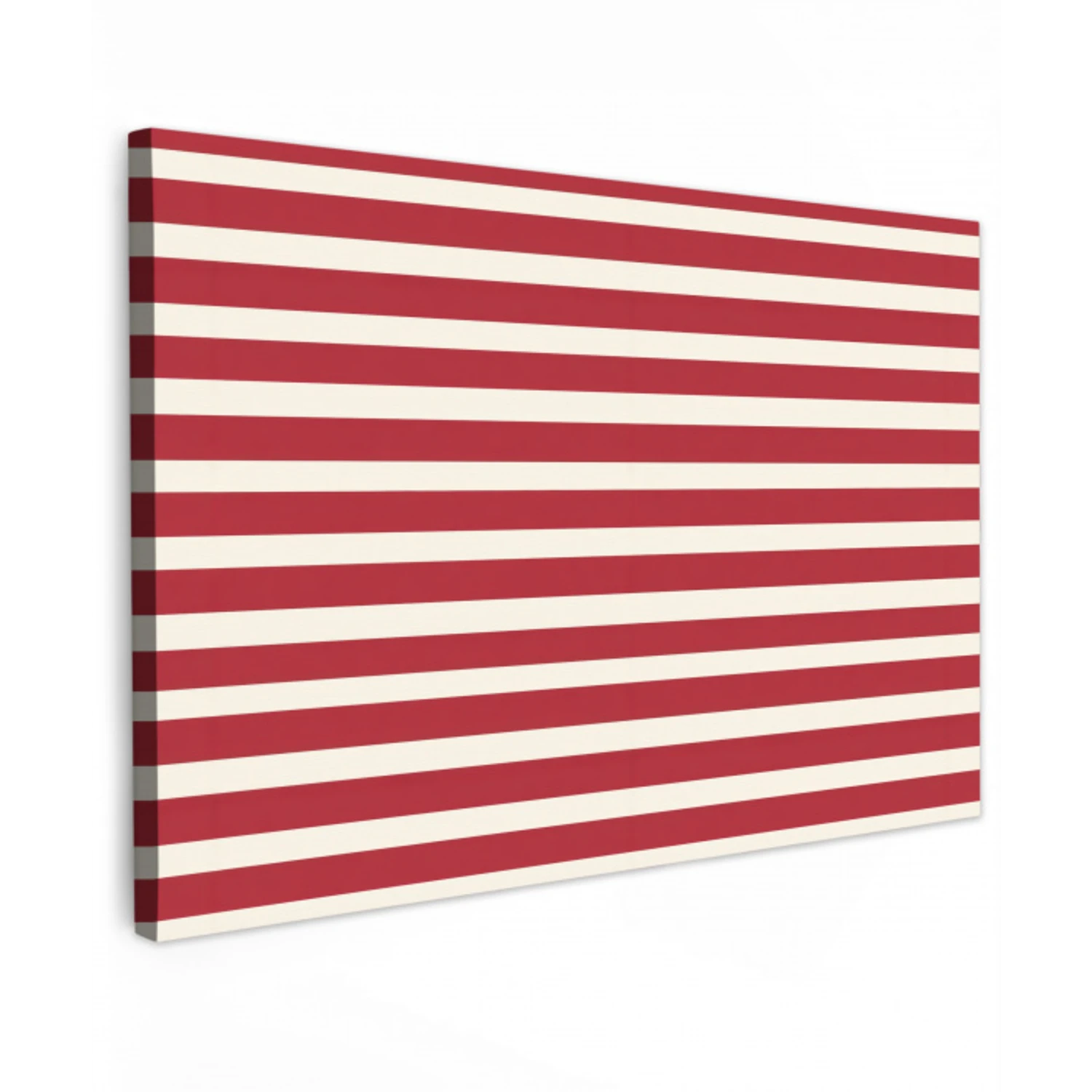 Strepen - Patroon - Rood canvas 2cm klein 34 -z3d