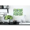 Inductie beschermer - Tropical - Bladeren - Jungle - Inductie mat Muursticker klein -keuken