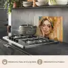 Vrouwen - Portret - Luxe - Goud keuken achterwand spatscherm klein -usp_FR