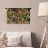 Bloemenveld - Kleuren - Verf Wandkleed katoen klein 269 -sfeer4