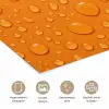 Water - Druppels - Oranje poster papier klein -closeup_NL
