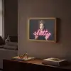 Ironisch - Tekst - Neon Light Box met batterij (Wandlamp) middel -sfeer1