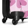 Summer memories - Roze anthurium patroon NBS - Handbagage koffer - Kinderen Unisex middel -wiel