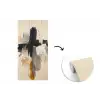 Penseelstreken - Ruw - Abstract - Beige fotobehang vinyl groot -3d