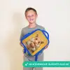 Hamster - Walnoot - Dier Kinderrugzak - Blauw middel -sfeer1_NL