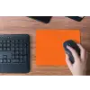 Cool - Oranje - Groen muismat rubber klein -toetsenbord