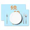 Blauw - Oranje - Tekst Placemat vinyl groot -zzsfeer2_Kitchenyeah-website