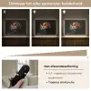 Groot - Bloemen - Vaas - Boeket Light Box met batterij (Wandlamp) middel -USP_dimbaarNL
