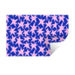 Modern - Sterren - Blauw Muursticker klein 286 -3d
