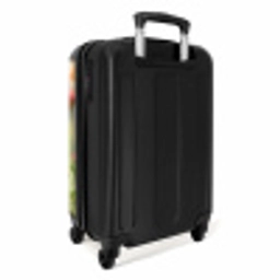 Vlinder op een bloem NBS - Handbagage koffer - Unisex middel -achterkant