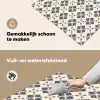 Bladvorm - Klassiek - Kleurrijk Inductie beschemer met haakjes klein 777 -ky-schoon-nl