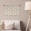 Motief - Beige - Linnen Wandkleed katoen klein 269 -sfeer4