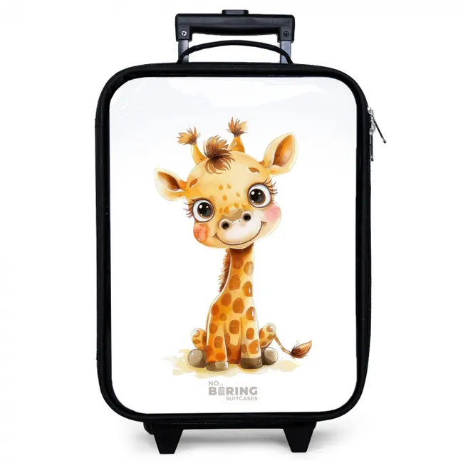 Baby giraffe Kinderkoffer - Zwart klein -zzz_website3d