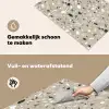 Terrazzo - Patroon - Groen Inductie beschemer met haakjes klein 777 -ky-schoon-nl