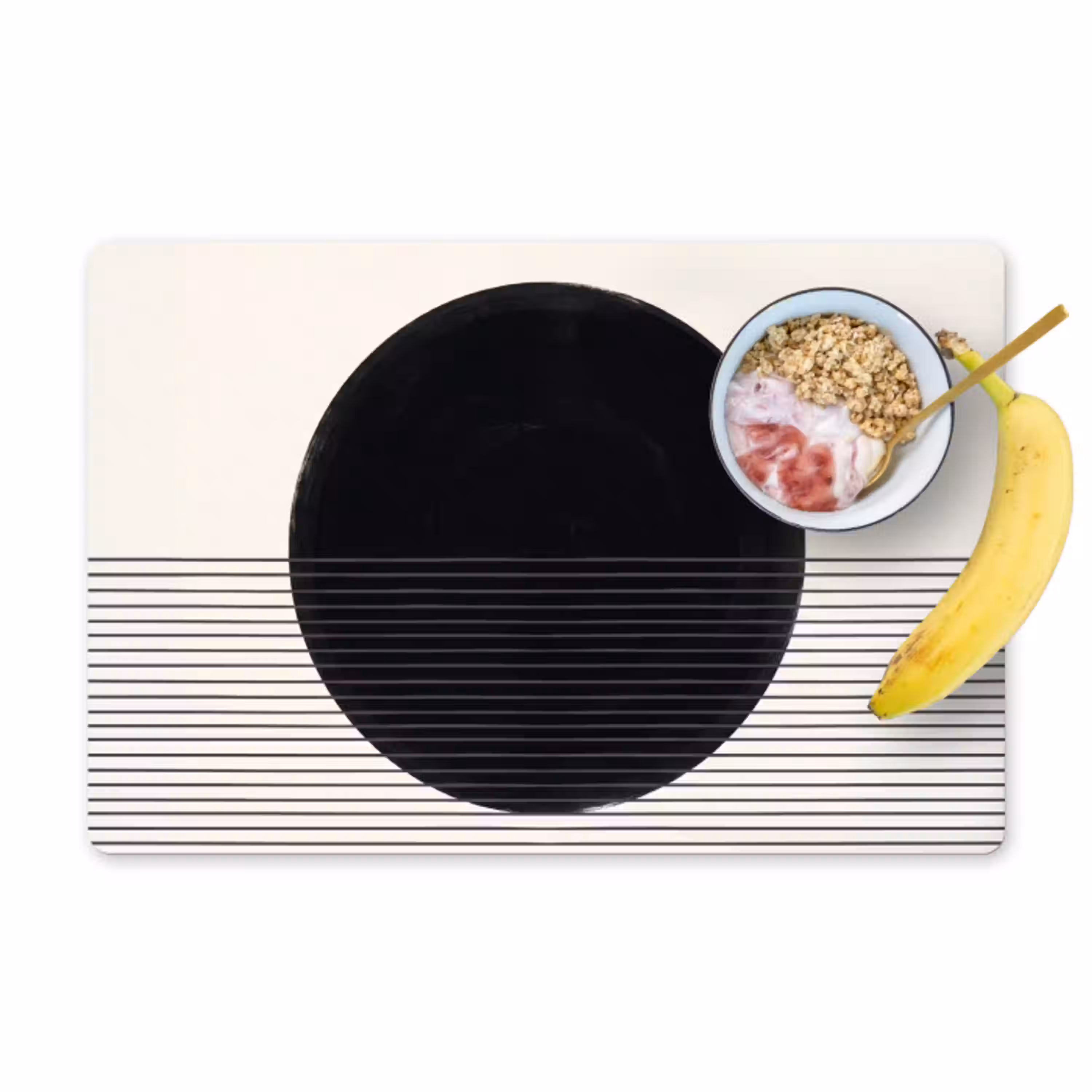 Cirkel - Lijnen - Abstract Placemat vinyl groot -zzzproduct_Kitchenyeah-website