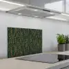 Groen - Bruin - Vlekken - Roest keuken achterwand spatscherm klein 900 -3d_schuin