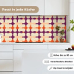 Modern - Patroon - Kleurrijk keuken achterwand 2 middel 871 -sfeer4_DE
