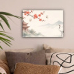 Kraanvogel - Azië - Klassiek canvas 2cm klein -sfeer1