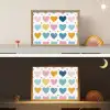 Hartjes - Pastel - Patroon Light Box met batterij (Wandlamp kind) middel -sfeer3_kind