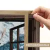 Hert - Landschap - Winter - Natuur - Dieren - Doorkijk - Bergen Light Box met batterij (Wandlamp) middel -USP_websiteprintNL