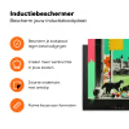Vrouw - Keuken - Katten - Doorkijk Inductie beschermer vinyl 3mm klein -zzzzzzz-td-ups