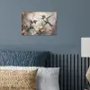 Kolibrie - Vogels - Bloemen - Planten poster papier klein -sfeer2