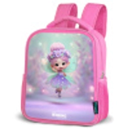 Elf - Tover - Magisch Kinderrugzak - Roze middel -schuin