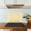 Olie - Verf - Texturen - Beige keuken achterwand spatscherm klein 900 -sfeer2