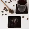 Krachtig - Paard - Donker onderzetter kurk middel -sfeer2