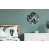 Natuur - Planten - Eucalyptus - Bladeren Wandcirkel aluminium klein -slaapkamer