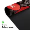 Amor - Hond  - Hartje - Rood Muismat XXL klein -sfeer2