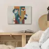 Geometrisch - Strakke vormen - Kleurrijk PET vilt klein -sfeer3