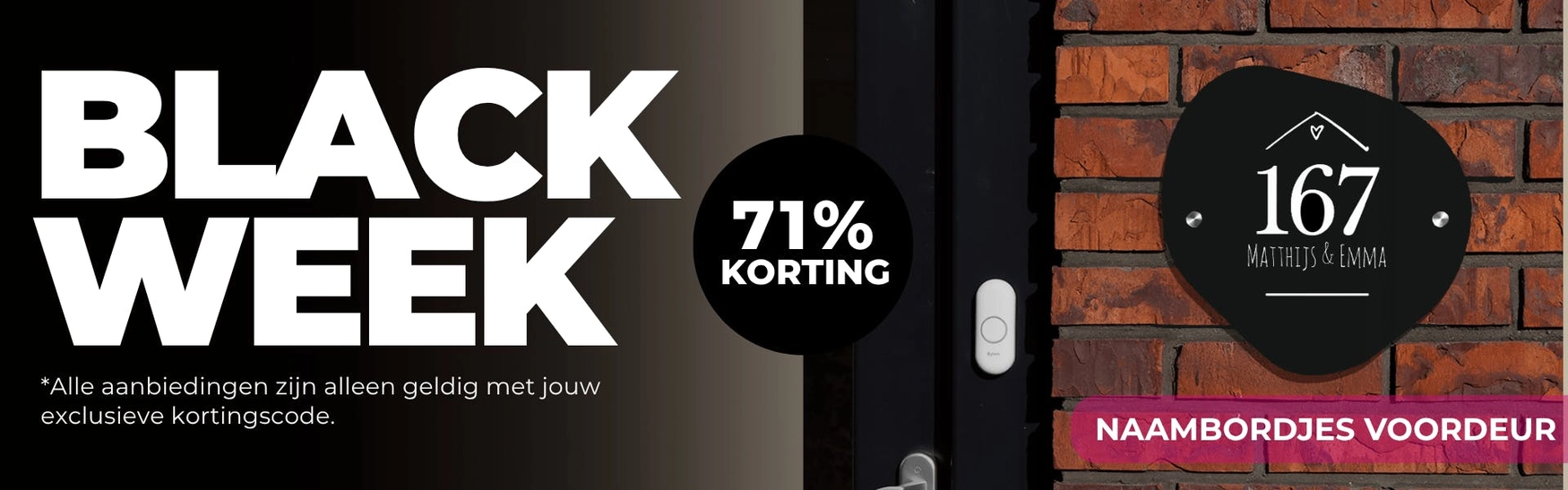 Banner Nieuwsbrief naambordje