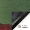 Vrouw - Groen - Bril - Aesthetic - Modern Deurmat klein -antislip_NL