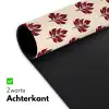 Botanisch - Patroon - Bordeaux Muismat XXL klein 681 -sfeer2