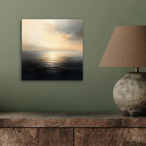 Zon - Horizon - Zee aluminium wit klein -sfeer2