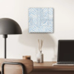 Zebra - Motief - Blauw - Wit plexiglas 5mm klein 11 -sfeer6