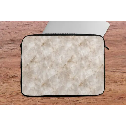 Marmer - Patroon - Klassiek laptophoes neopreen klein 279 -tafel