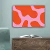 Vlekken - Rood - Roze - Patroon - Minimalistisch canvas 2cm klein -sfeer4