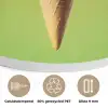 Hoorntje - Schepijs - Groen Akoestische PET Vilt - Rond klein -closeup_NL