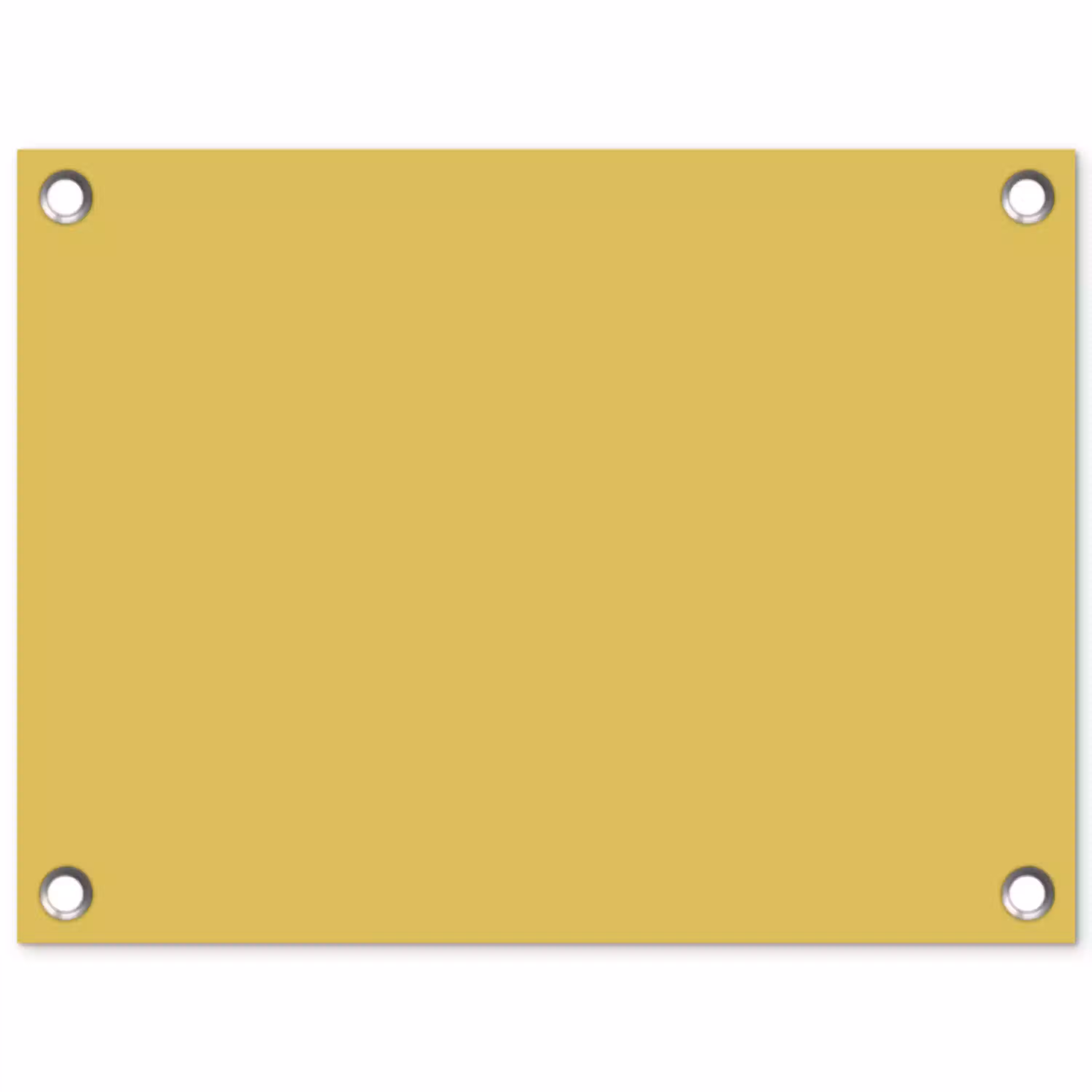 Golden - Victory - Geel tuinposter los doek klein 239 -3d