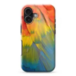 Veren - Ara - Kleurrijk Toughcase MagSafe Apple iPhone 17 klein -3d
