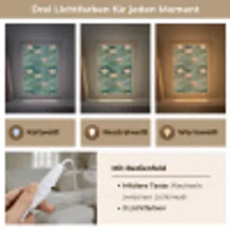 Botanisch - Bloemen - Roze Light Box met kabel (Tafellamp) klein 925 -USP_lichtkleurDE