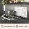 Grafisch - Patroon - Modern keuken achterwand spatscherm klein 900 -usp_FR
