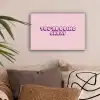 You're doing great - roze - 3D canvas 2cm klein -sfeer1