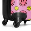 All smiles roze NBS - Handbagage koffer - Unisex middel -wiel